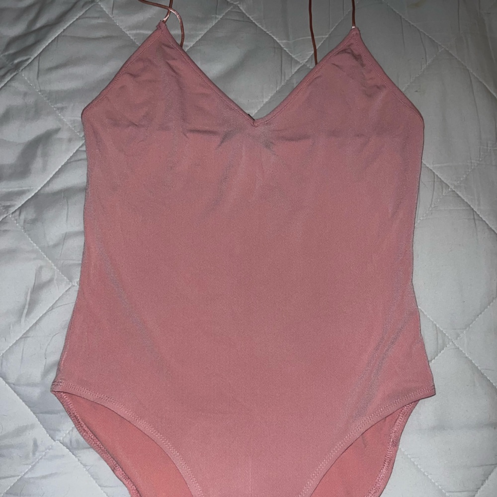 Pink bodysuit